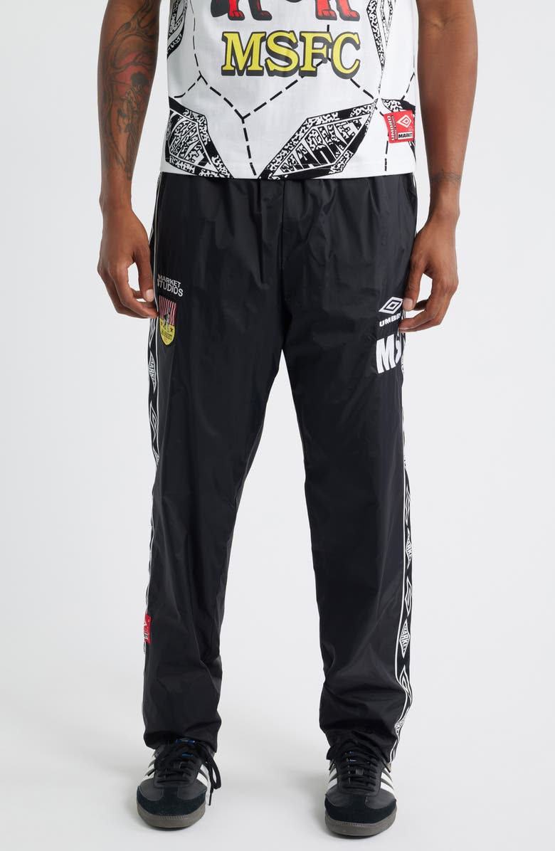MARKET x Umbro Track Pants, Main, color, Black Beauty