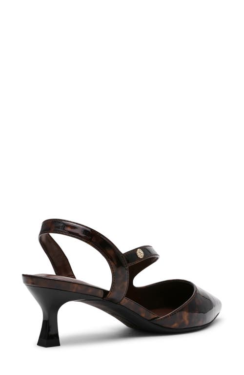 Anne Klein Iman Pointed Toe Slingback Pump In Multi