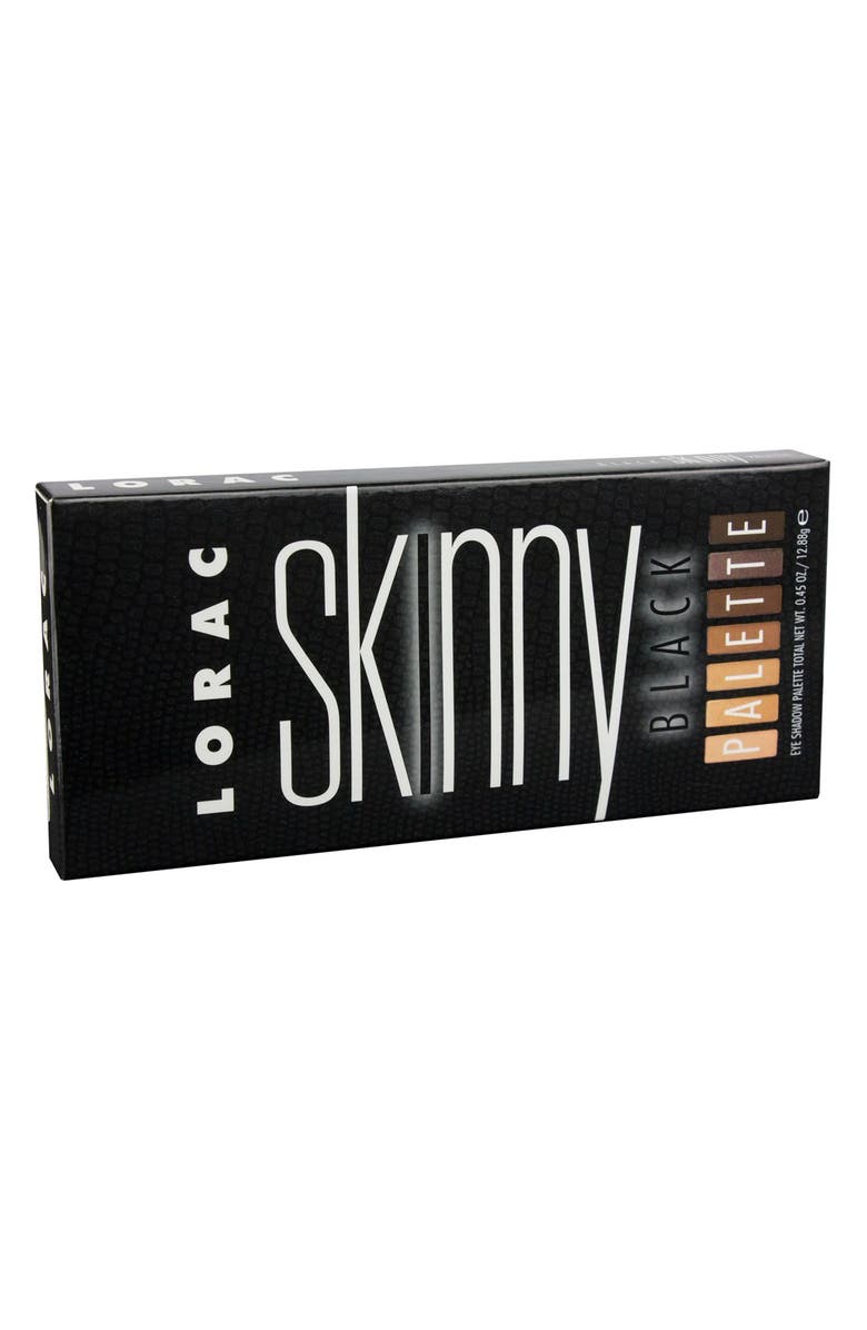 LORAC 'The Skinny Palette - Black' Eyeshadow Palette, Alternate, color,