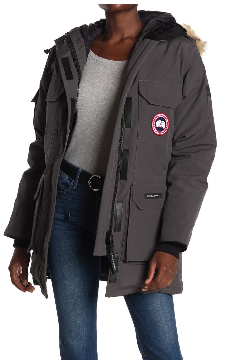 Canada Goose 'Expedition' Relaxed Fit Down Parka with Genuine Coyote Fur, Main, color,