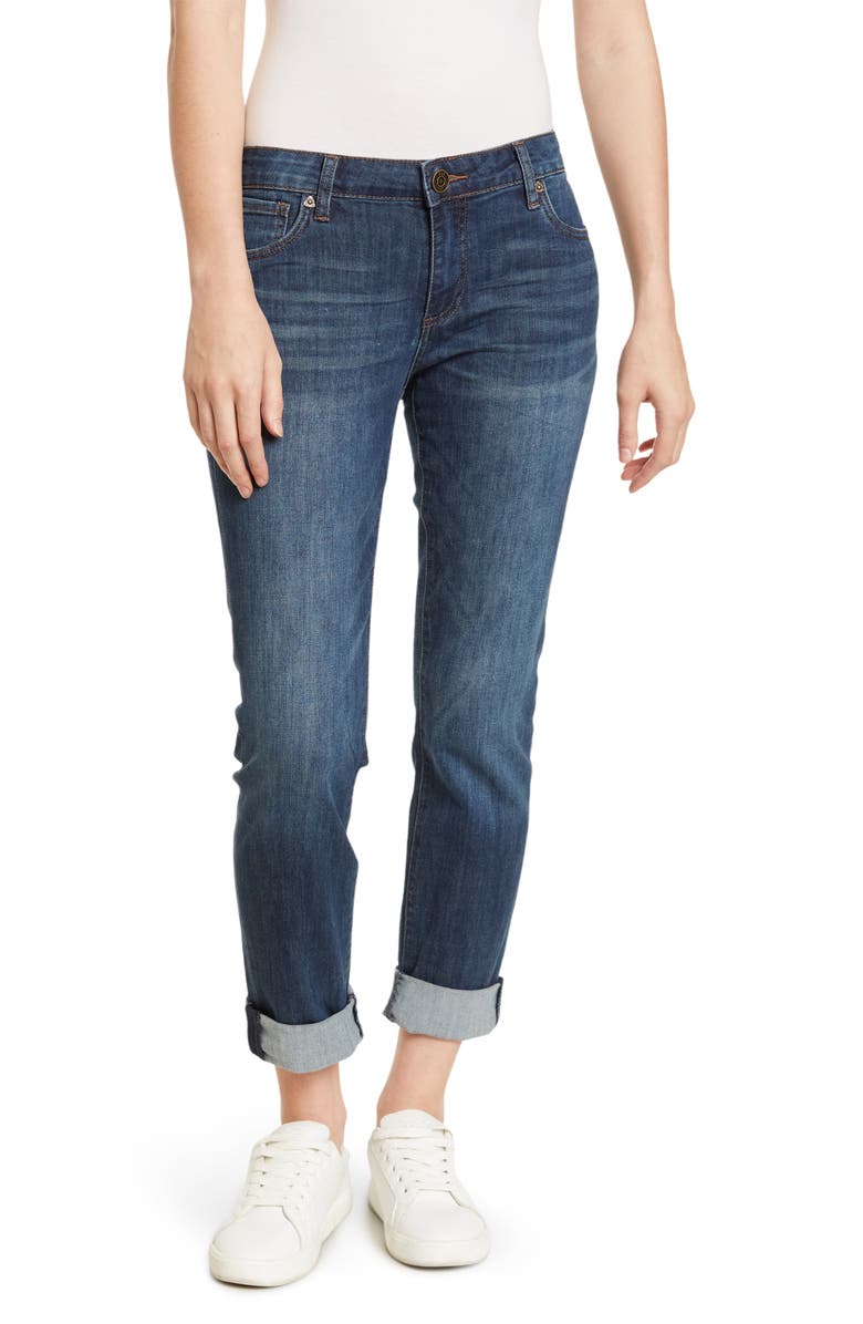 KUT from the Kloth Boyfriend Straight Jeans, Main, color,