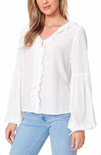 Luciano Ruffle Trim Blouse