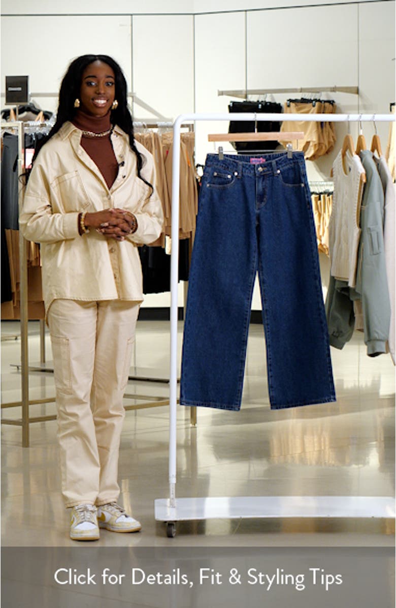 Raelynn Washed Wide Leg Jeans, sales video thumbnail