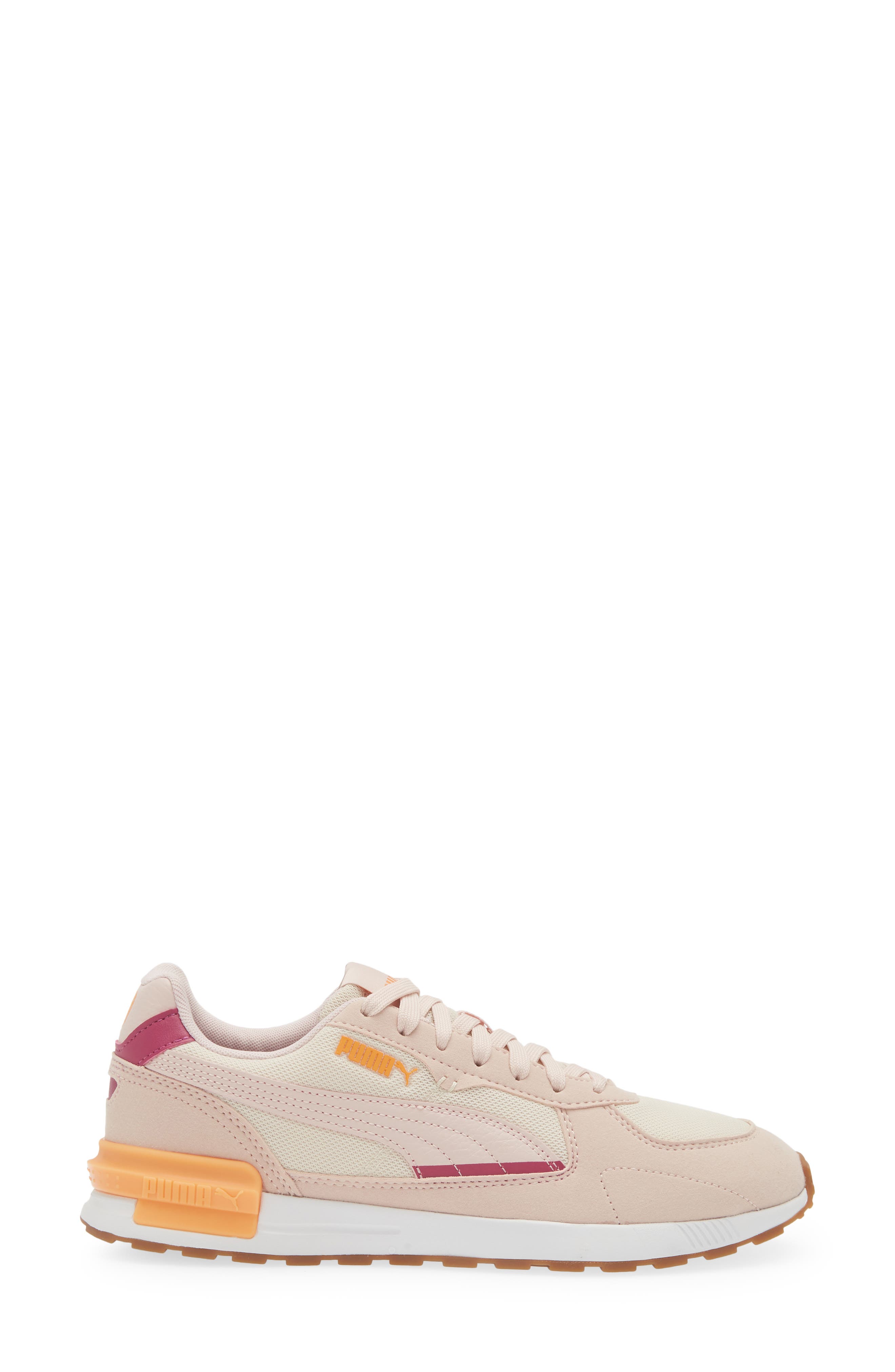 PUMA Lace-up Graviton Sneaker, Alternate, color, Alpine Snow-Mauve Mist-Magenta