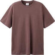 MANGO Regular Fit Medium Weight Cotton T-Shirt