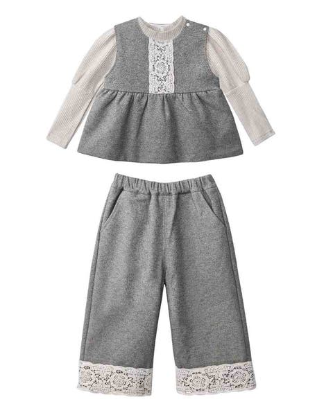 Lace-Layered Tunic Set (Baby)