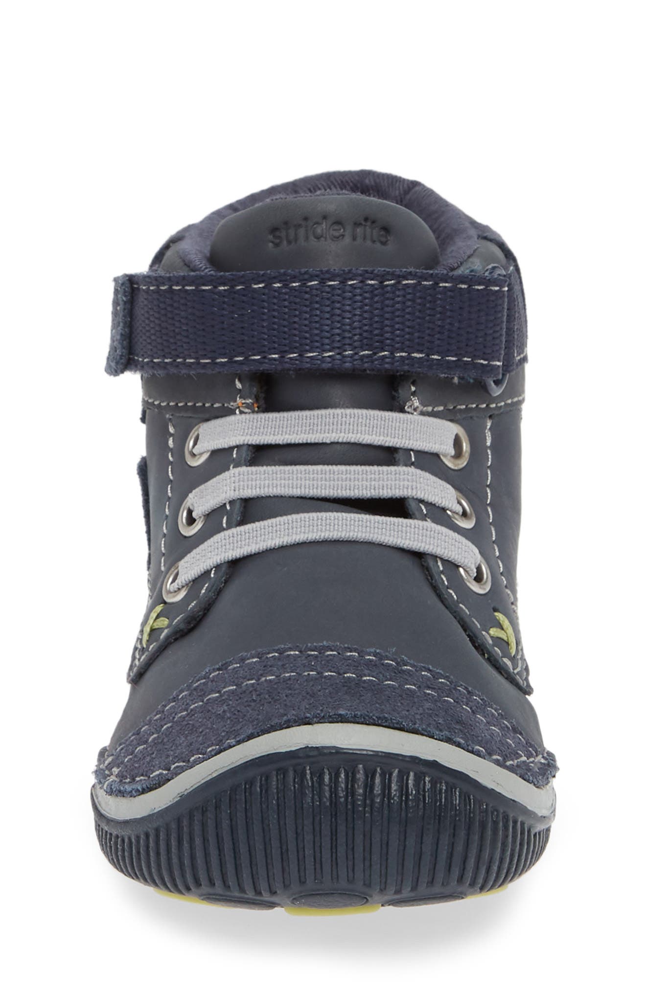 Stride Rite 'Garrett' High Top Bootie Sneaker, Alternate, color, 