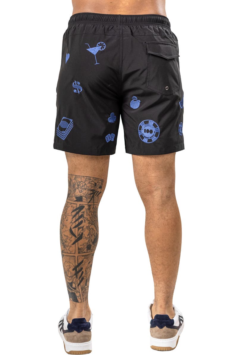 Maceoo Martyr Swim Trunks, Alternate, color, Black