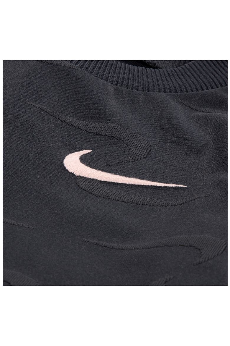 Swoosh Motion Top & Shorts Set, Alternate, color, DARK SMOKE GREY
