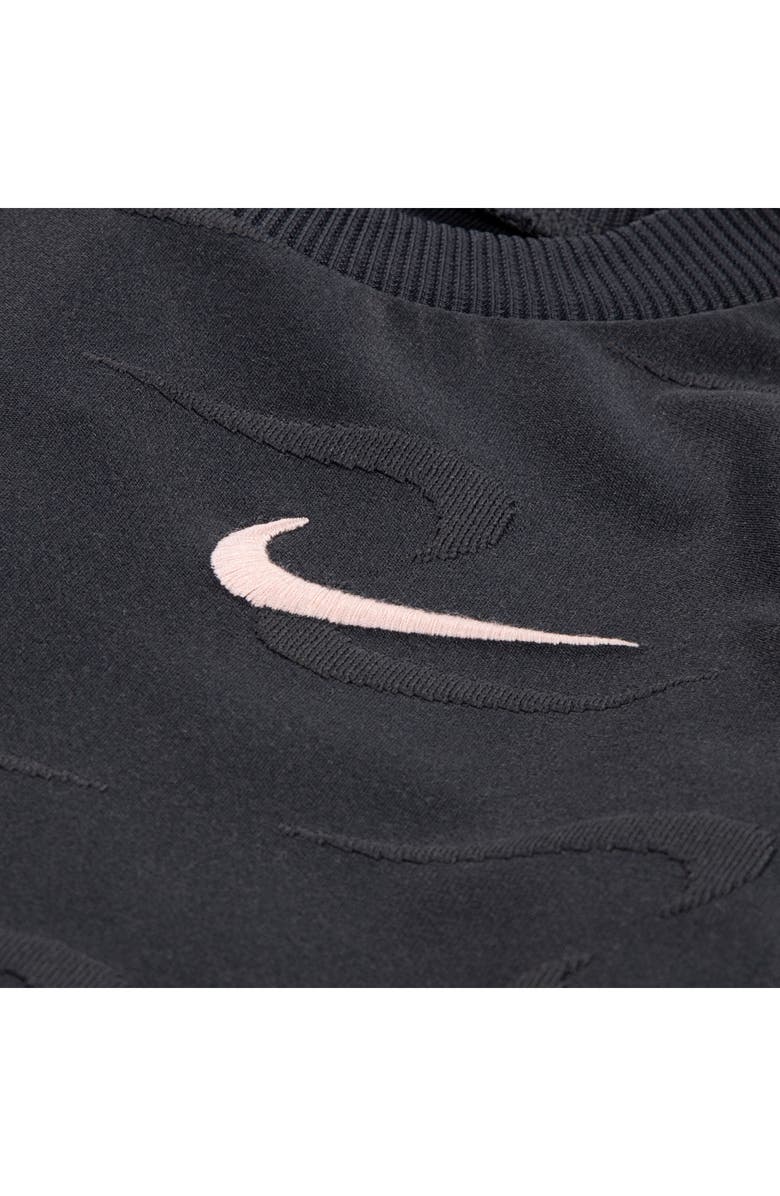 Nike Swoosh Motion Top & Shorts Set, Alternate, color, Dark Smoke Grey
