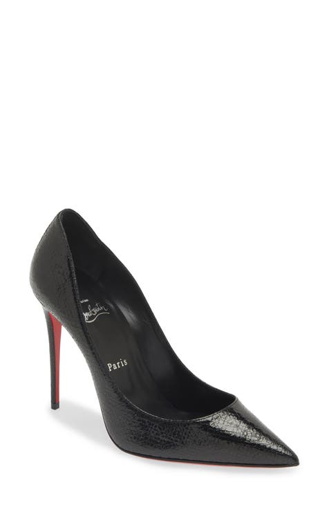 Black louboutins women's online