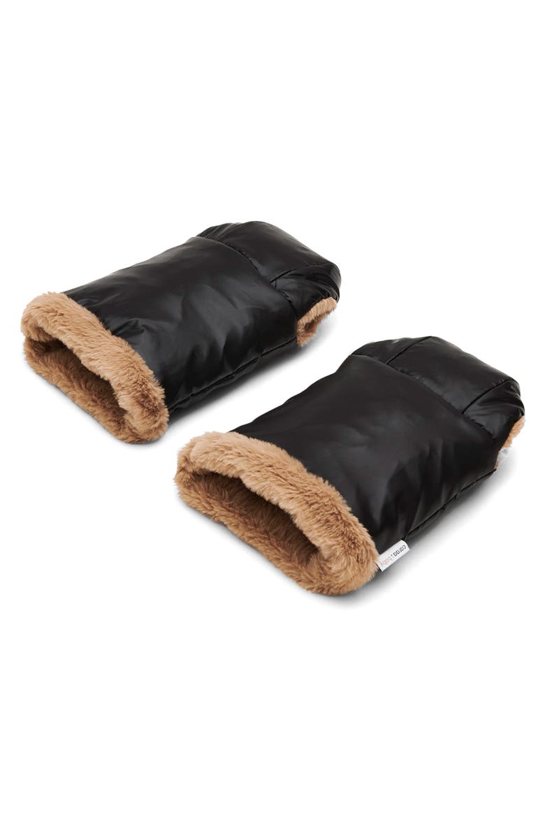 Winter Stroller Gloves, Alternate, color, BLACK