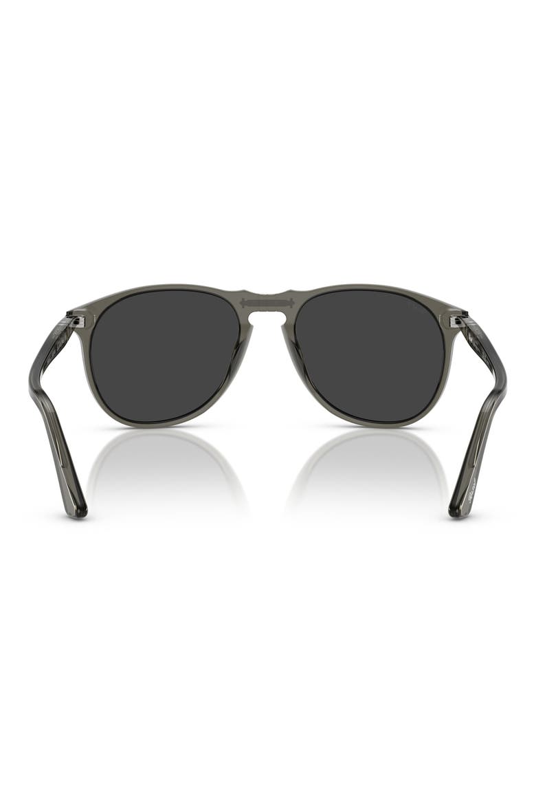 55mm Polarized Aviator Sunglasses, Alternate, color, GRAD SMOKE