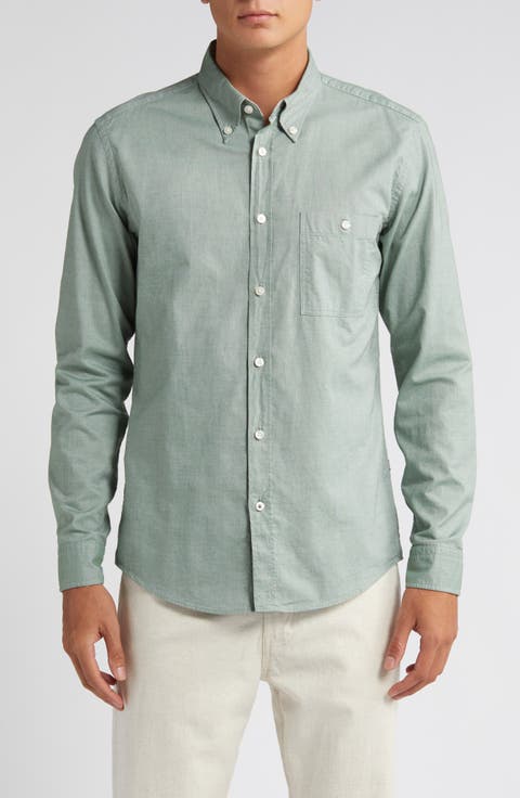 Roan Solid Button-Down Shirt