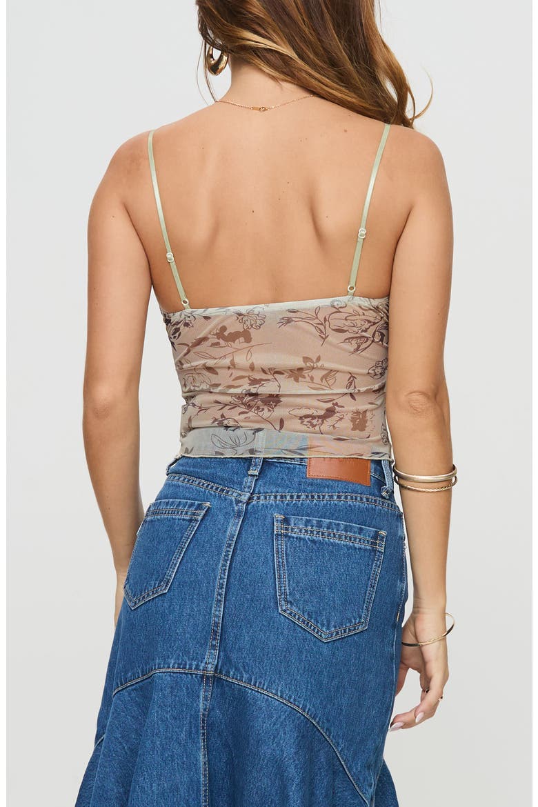 Shepherd Mesh Camisole, Alternate, color, BROWN