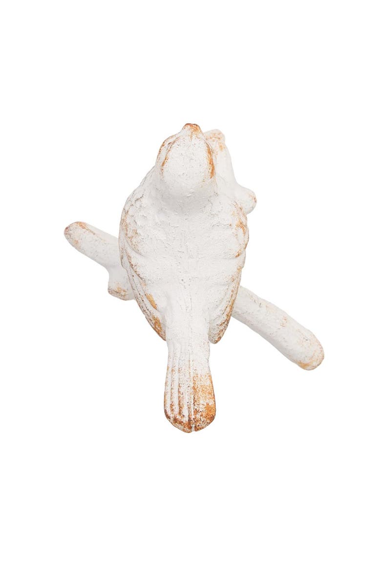 Abeline Decorative White Bird Figurine, Alternate, color, White