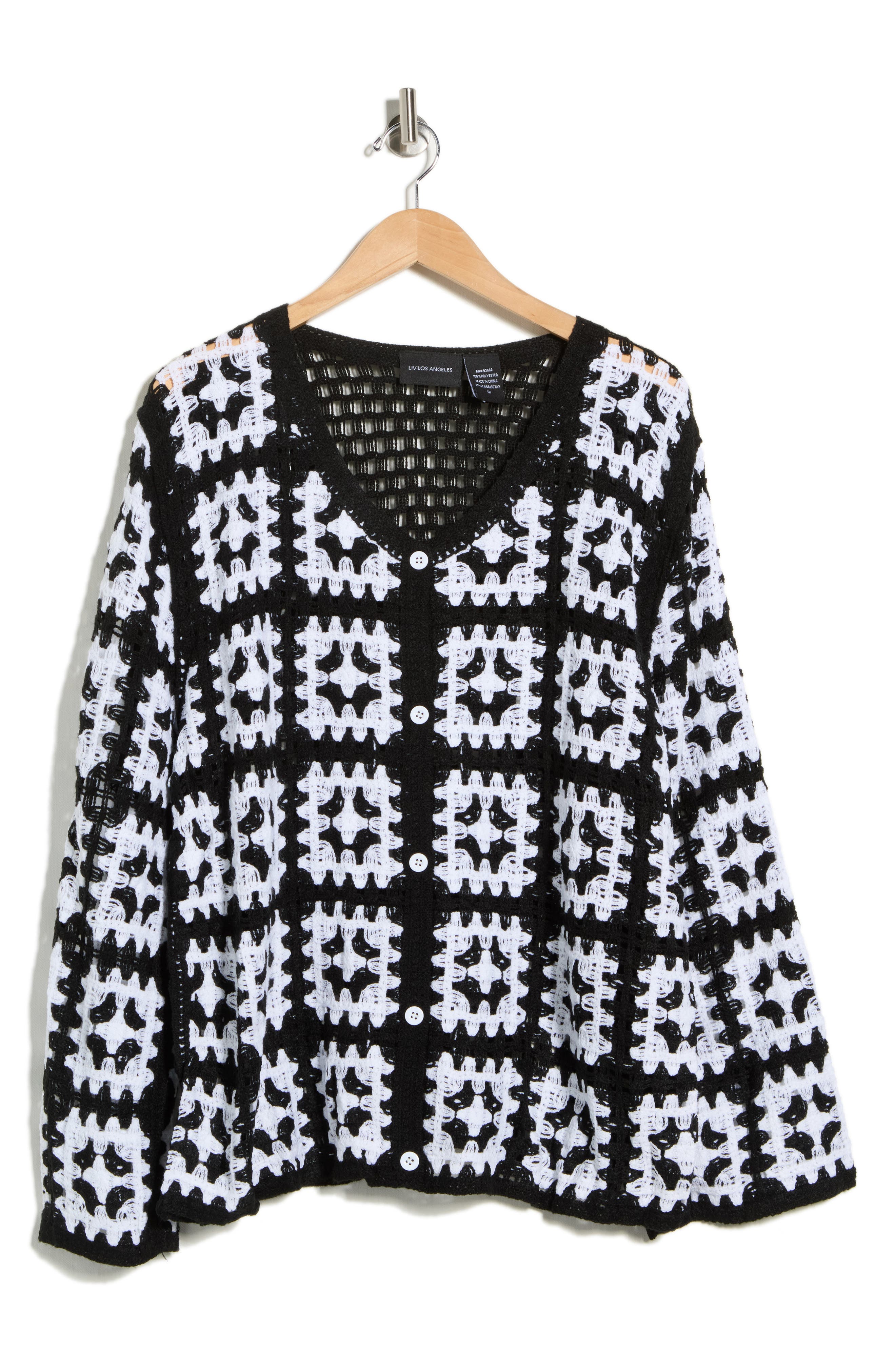 Forgotten Grace Granny Square Crochet Top