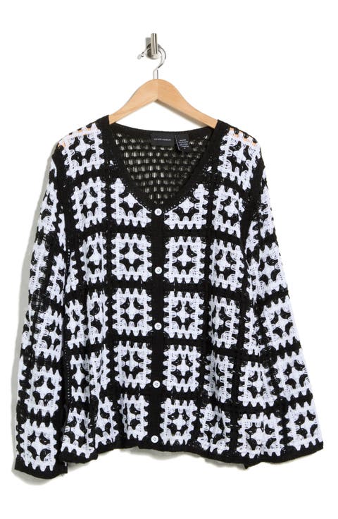 Granny Square Crochet Top (Plus)