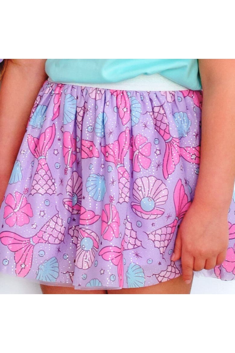 Mermaid Splash Tutu, Alternate, color, Lavender