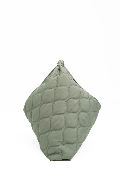 ADW ADW LARGE GREEN QUILTED GAMI BAG
