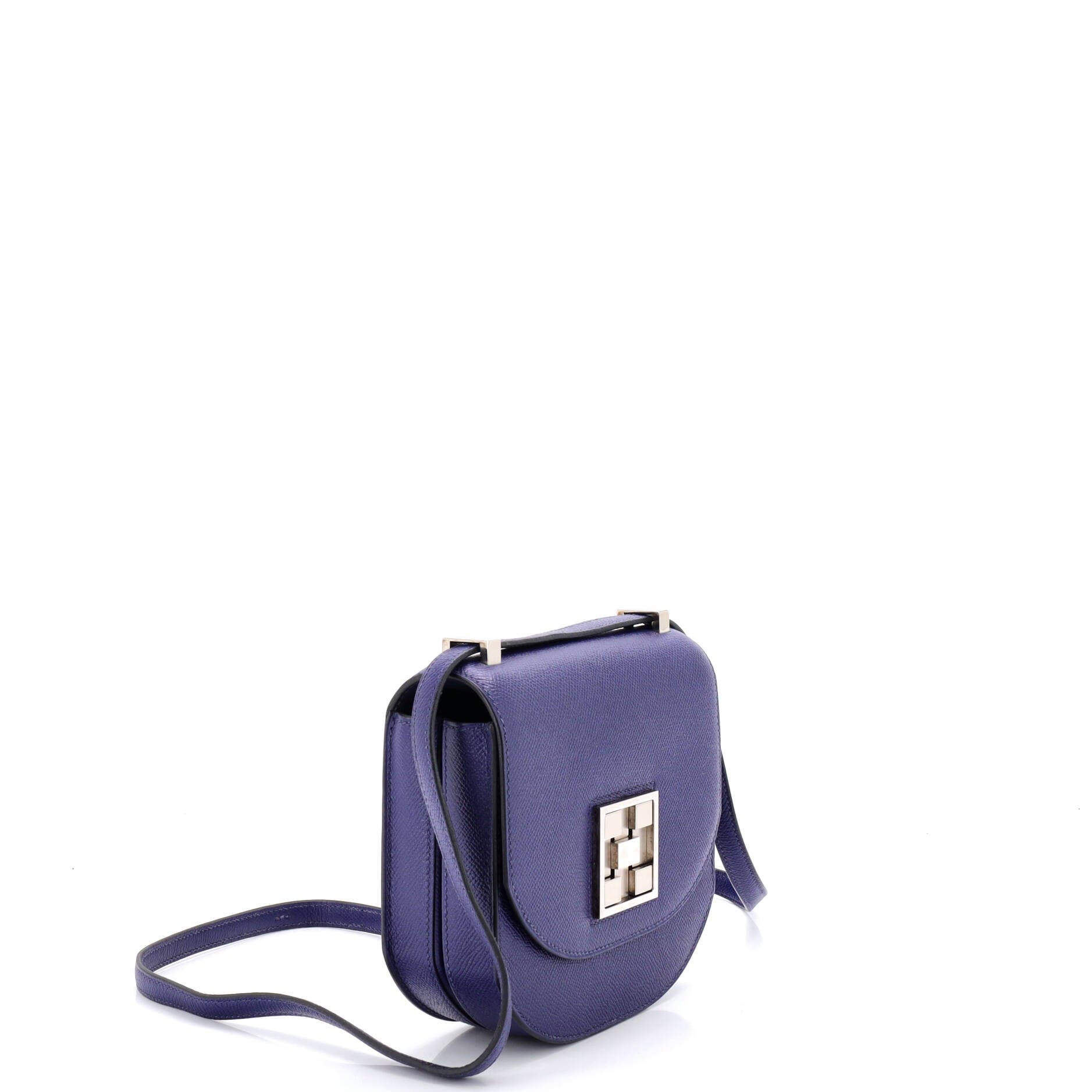 Pre-Owned Hermes Mosaique au 24 Bag Epsom 17, Alternate, color, Bleu Encre