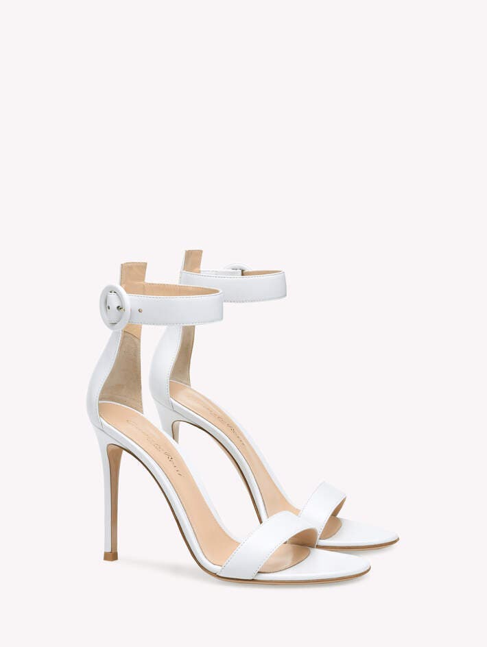 Portofino 105 Sandals, Alternate, color, White