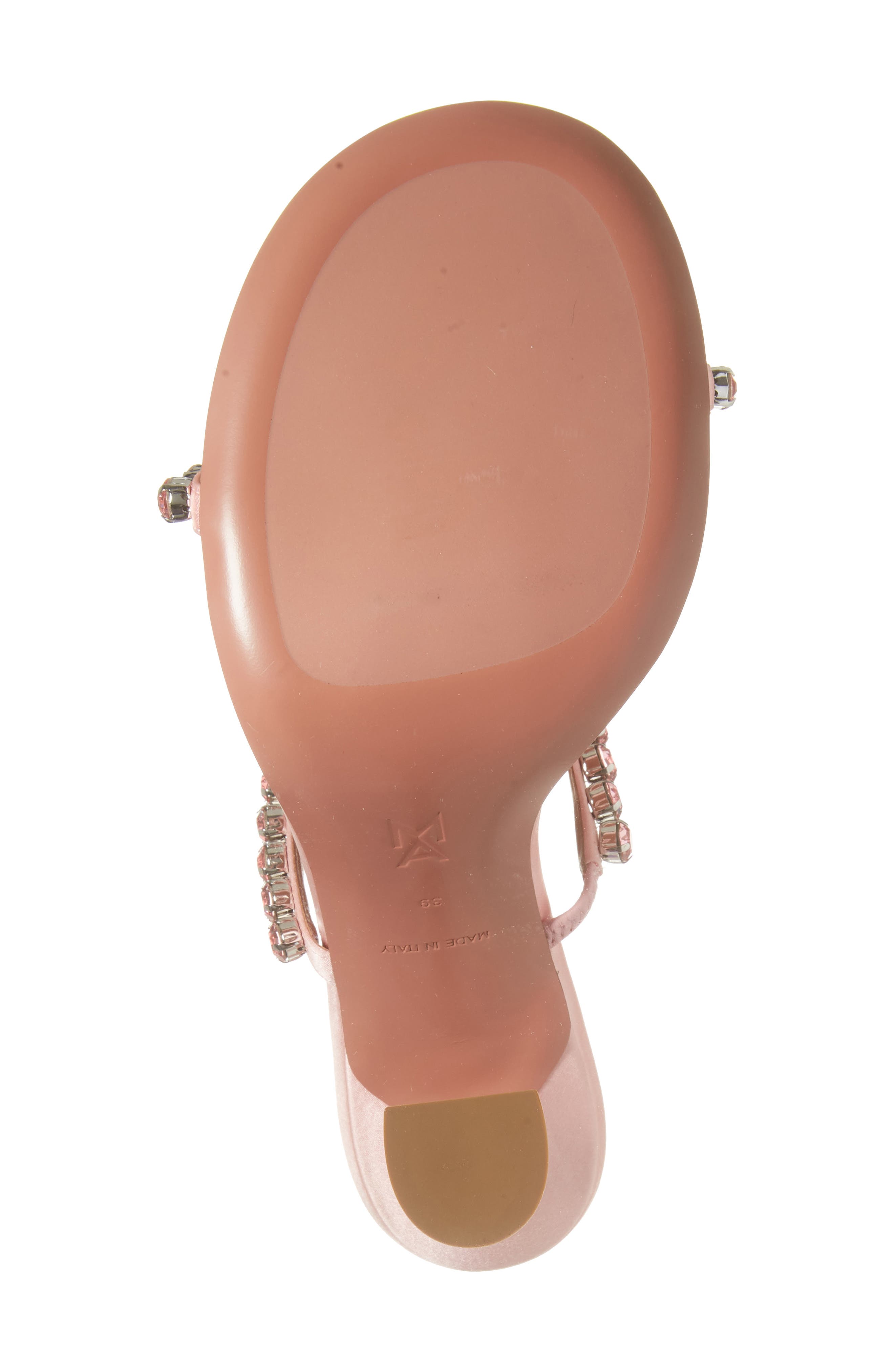 Amina Muaddi Gigi Crystal Strap Sandal, Alternate, color, 