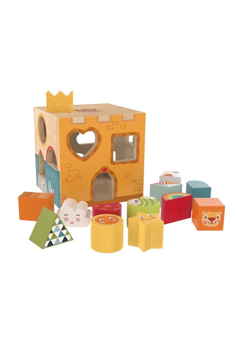 Bababoo and friends<sup>®</sup> Bababoo Lion Castle Sorting Cube, Main, color, Multi / Orange