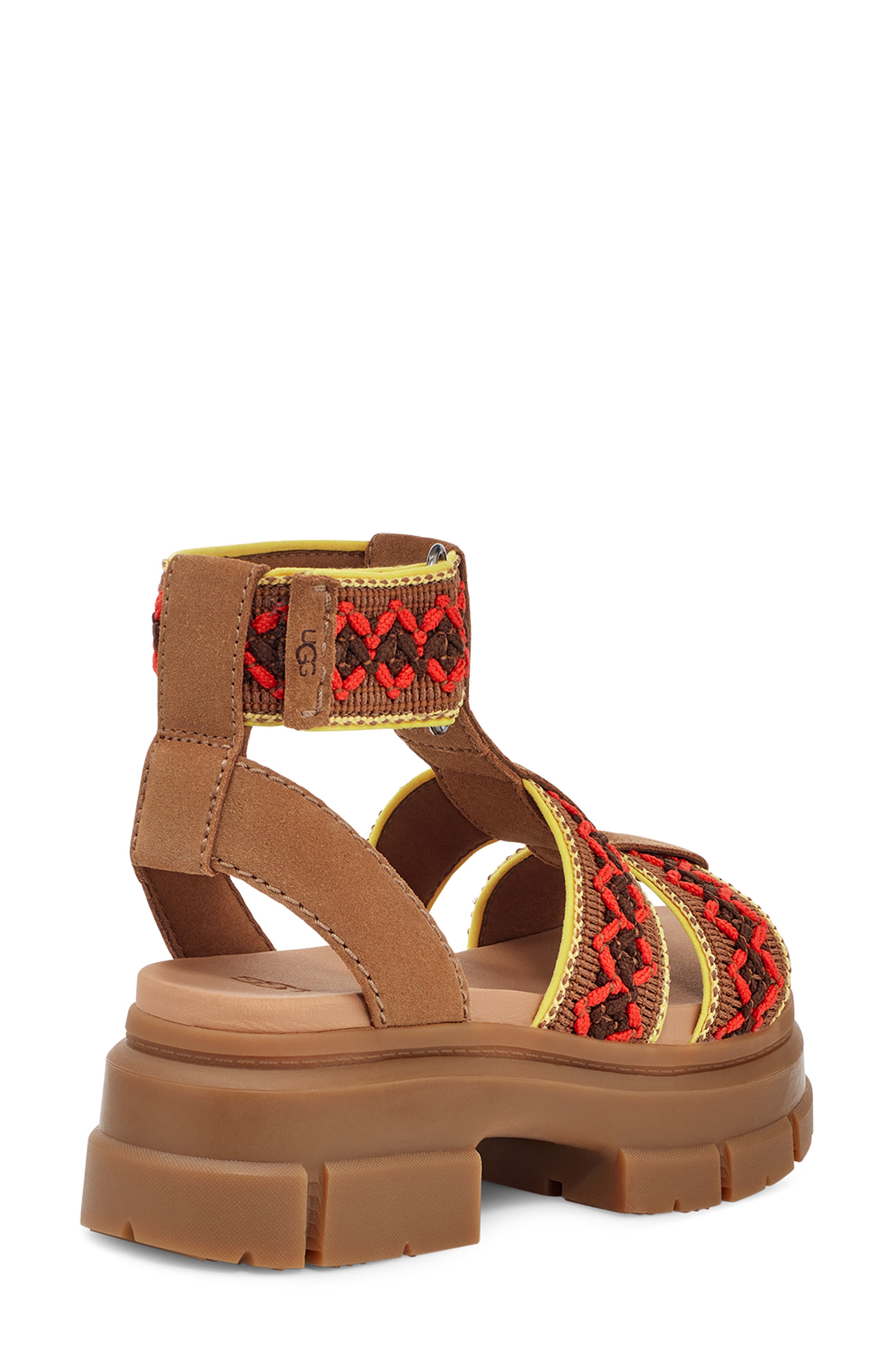 UGG<sup>®</sup> Ashton Heritage Braid Sandal, Alternate, color, 