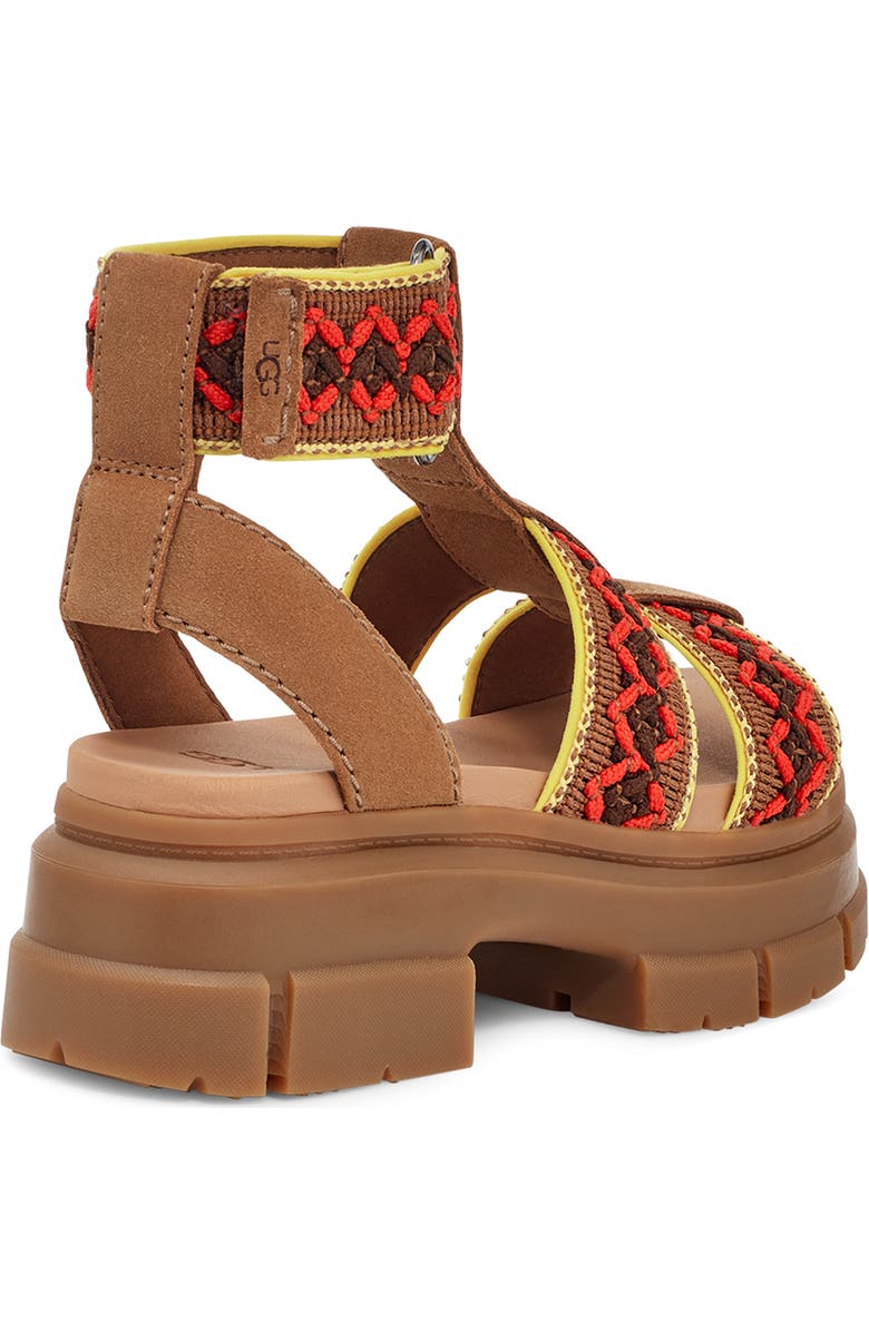 UGG<sup>®</sup> Ashton Heritage Braid Sandal, Alternate, color,