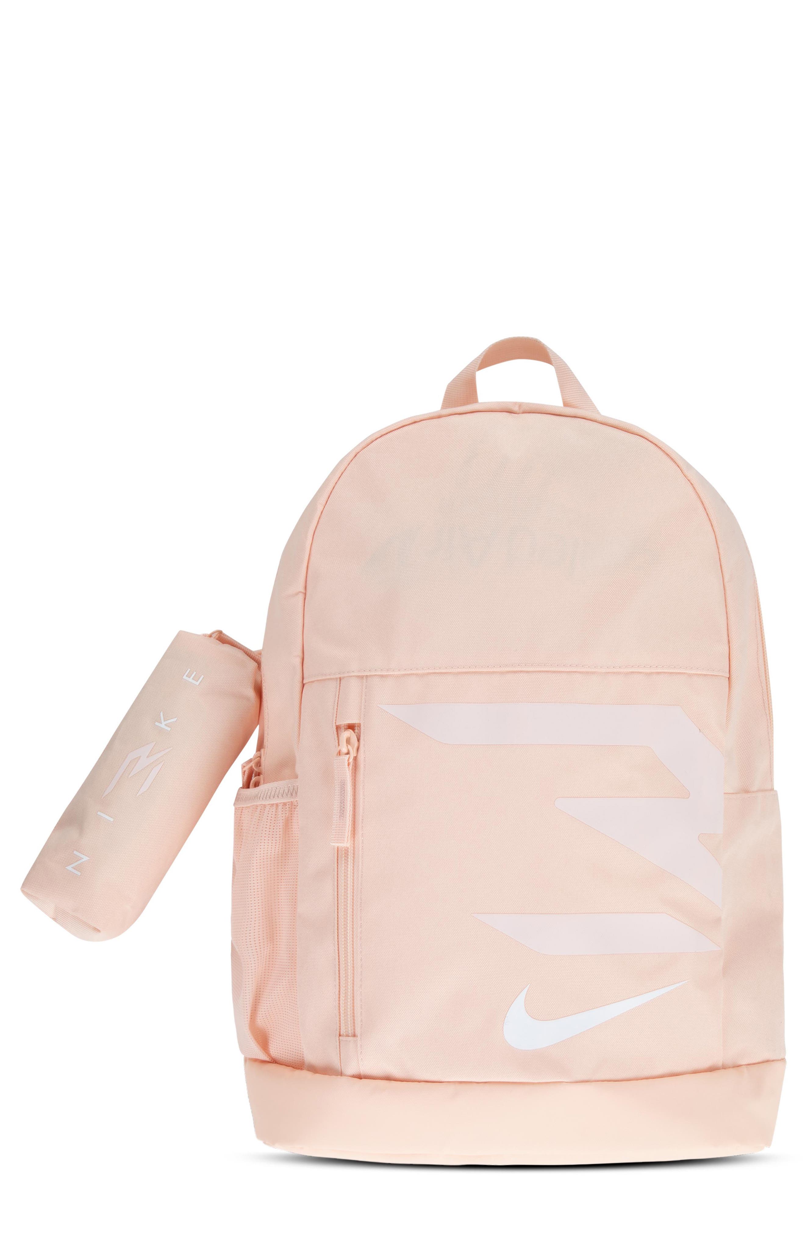 coral nike backpack