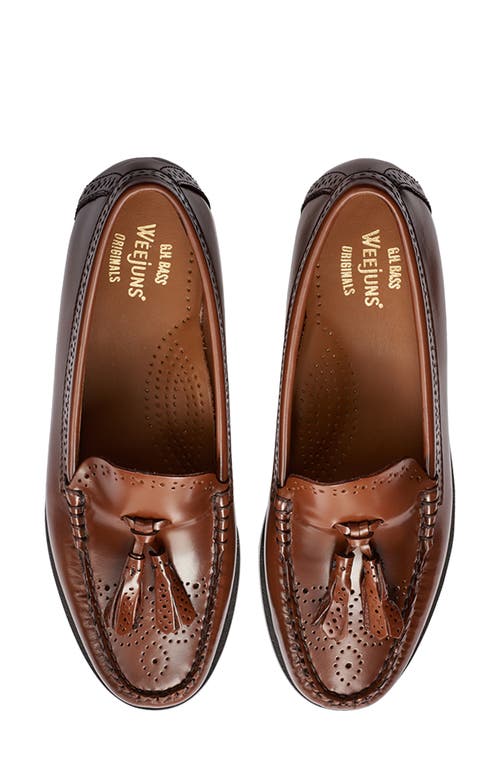 G.h.bass Estelle Tassel Loafer In Brown