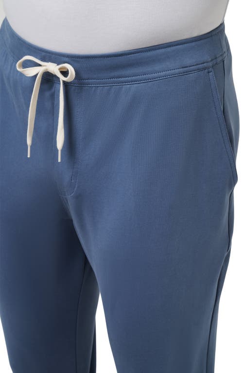 Travismathew Stretchknit Drawstring Pants In Blue