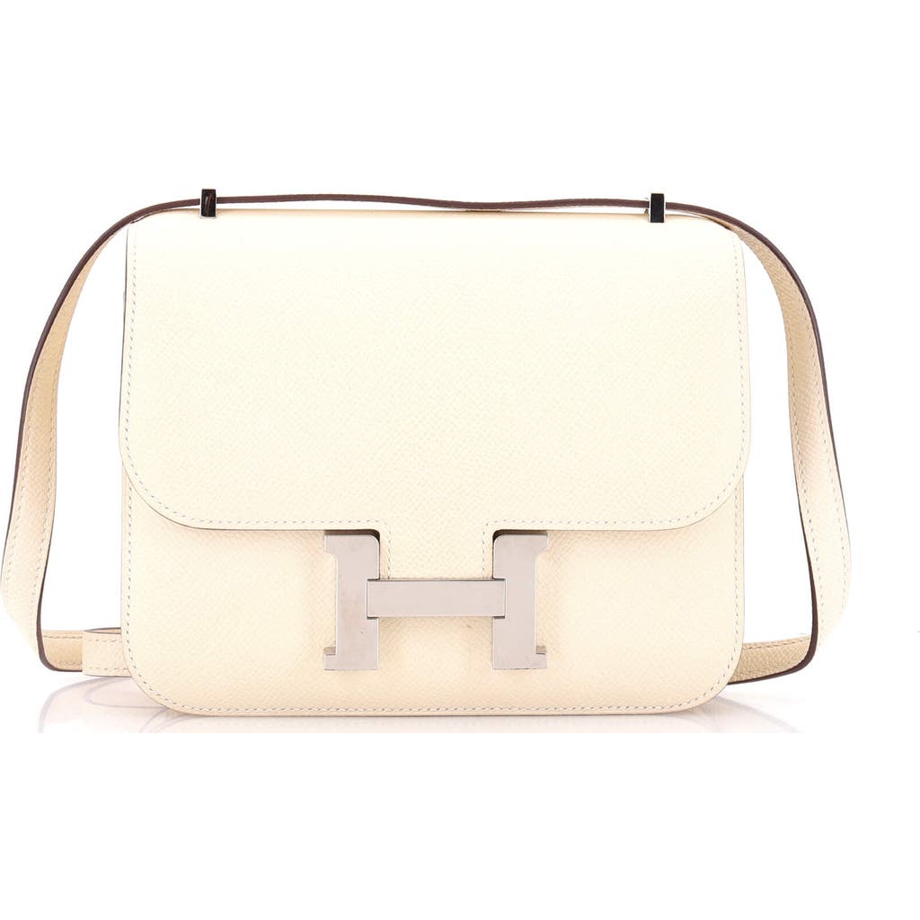 Pre-owned Hermes Hermes Constance Bag Epsom 18 In Neutral