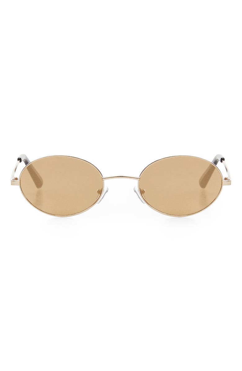 MANGO Round Sunglasses, Main, color, 