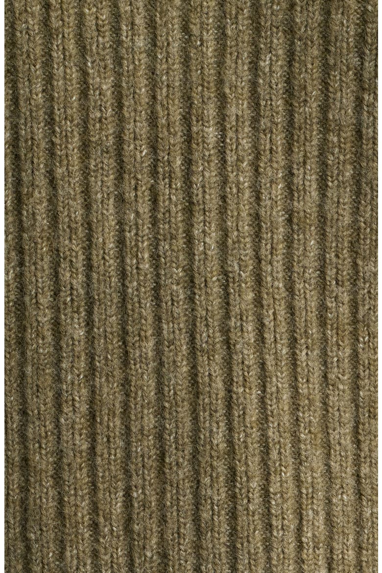 Drex Ribbed Sweater, Alternate, color, HEATHER GREEN