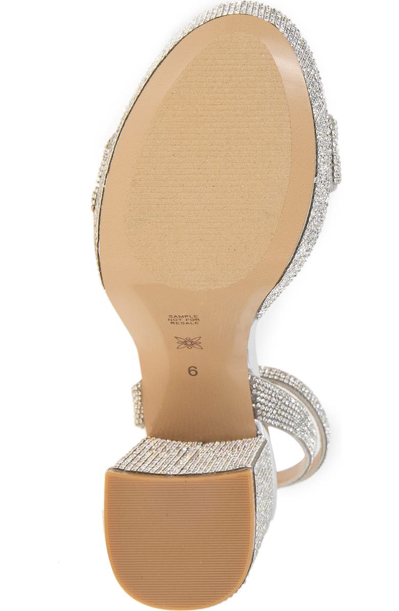 BCBGeneration Pristal Rhinestone Platform Sandal, Alternate, color,