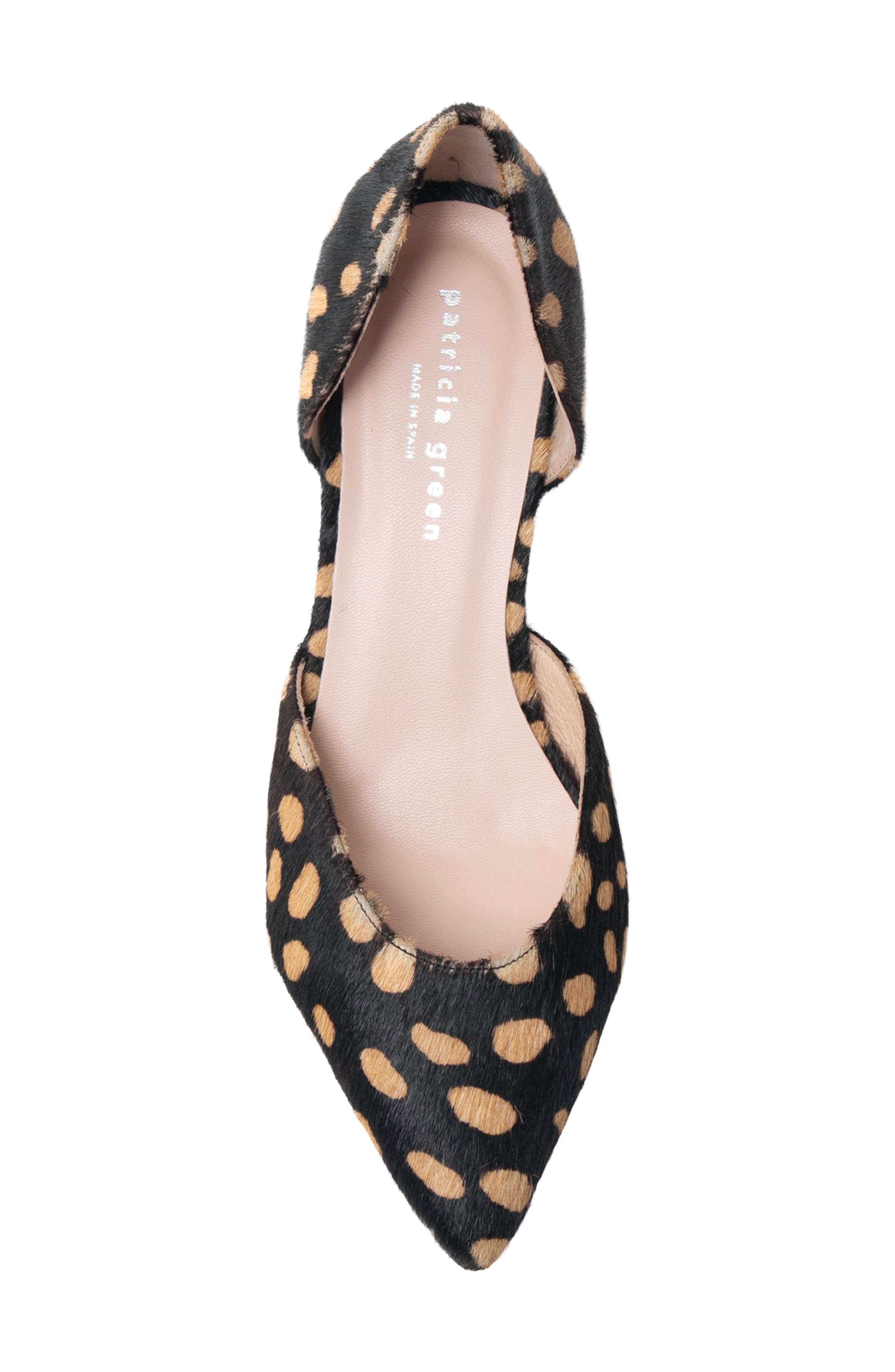 Elodie D'Orsay Pump, Alternate, color, BLACK/TAN SPOTTED