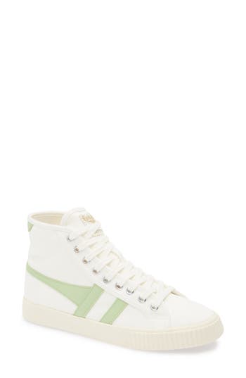 Gola Tennix Mark Cox High Top Sneaker In White