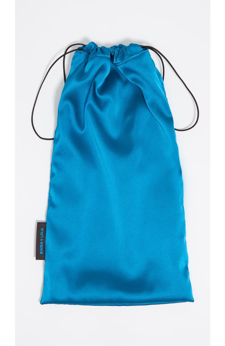 Bimba y Lola Suede Leather Mule, Alternate, color, Ochre