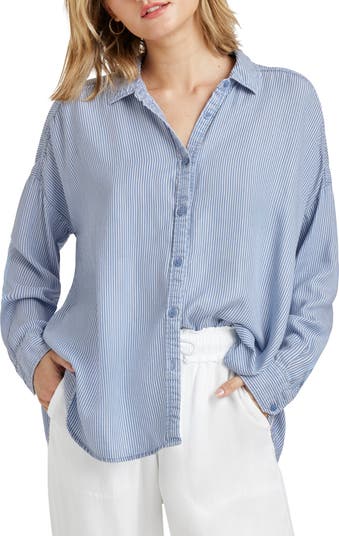 Splendid Ella Stripe Button-Up Shirt | Nordstrom