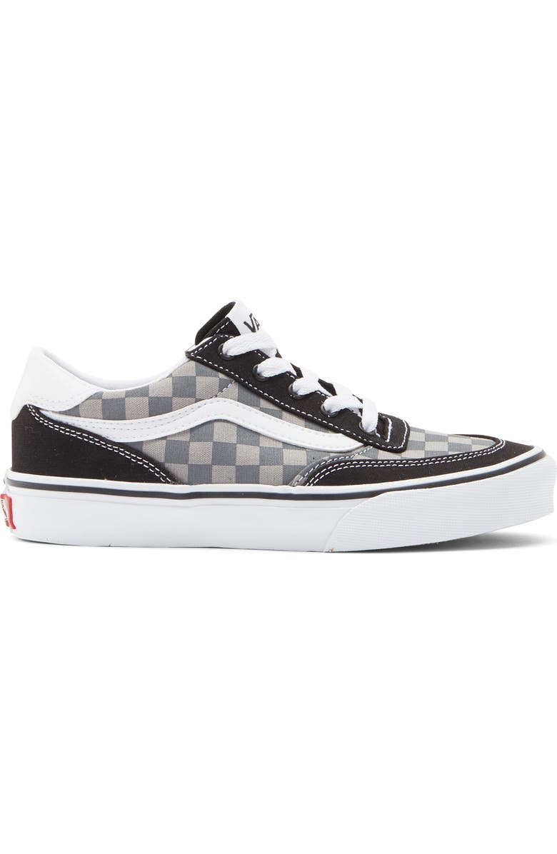 Vans Kids' Brooklyn Sneaker, Alternate, color, Tonal Check Pewter