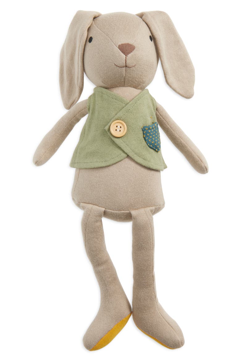 Luca Plush Bunny Stuffed Animal, Main, color, GREY