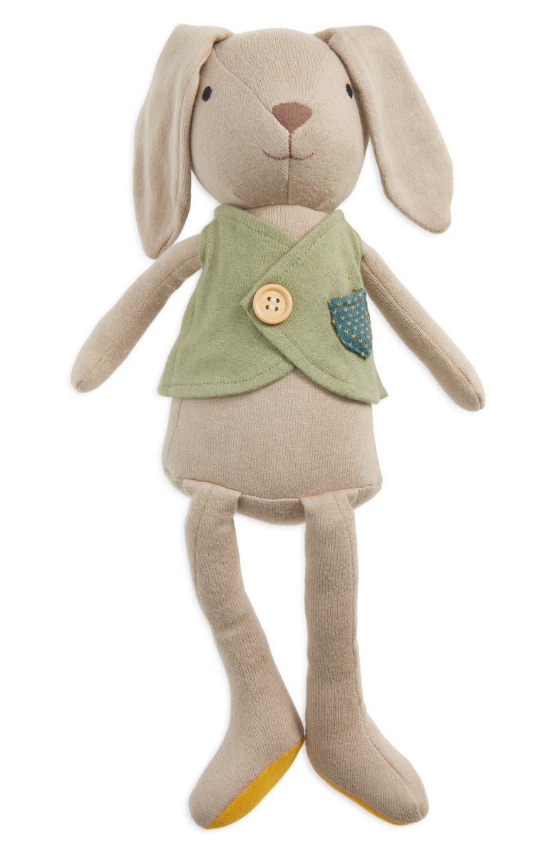 APPLE PARK Luca Plush Bunny Stuffed Animal, Main, color, Grey
