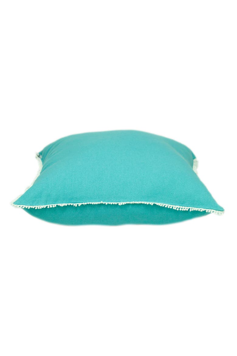Crochet Dot Throw Pillow, Alternate, color, BLUE