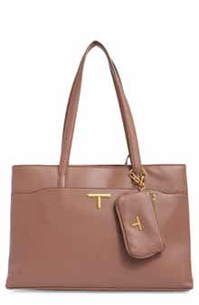 Sabi Faux Leather Work Tote