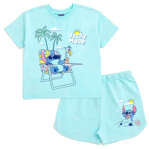 Wash T-Shirt & Shorts Set (Toddler, Little Kid & Big Kid)