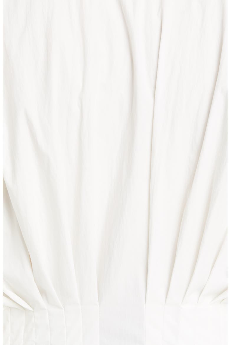 Pleated Waist Shirt, Alternate, color, WHITE