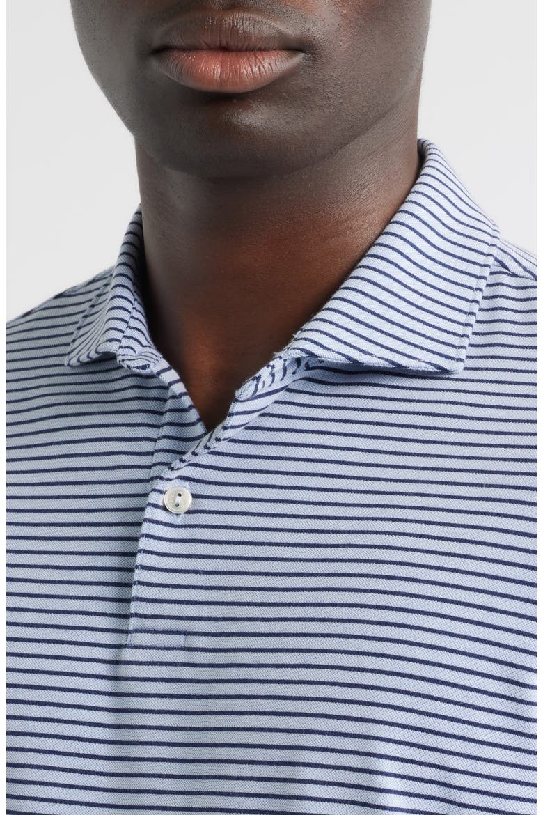 Crown Crafted Albatross Pima Cotton Blend Polo, Alternate, color, DUSK BLUE