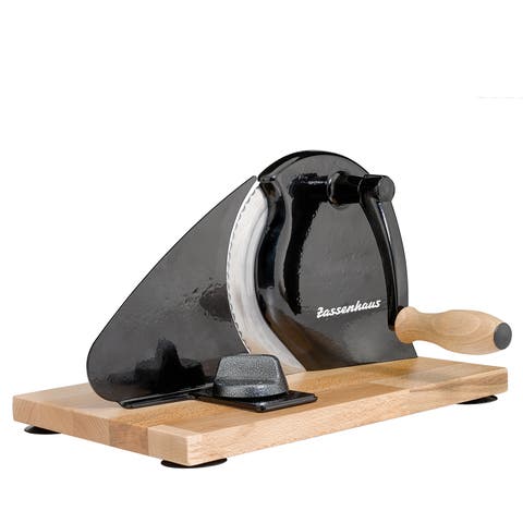 Manual Bread Slicer, Hand Crank Home Bread Slicer, 11.75" x 8"